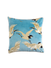 Stork Velvet Cushion